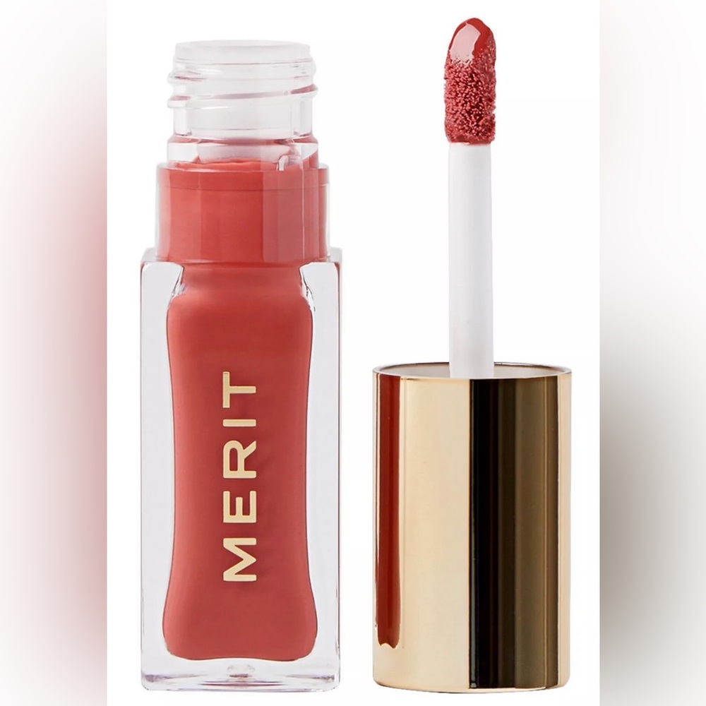 Merit Shade Slick Tinted Lip Oil — Shade: Pink Beet (New in Box)